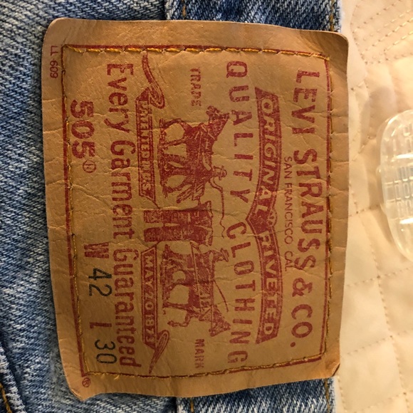 Levi’s 505 jeans 42x30 - Picture 3 of 12